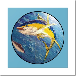 Yellowfin Tuna Posters and Art